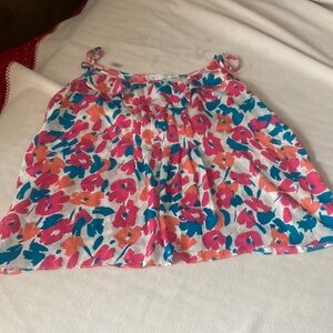 Cleo Pink and Blue Floral Camisole